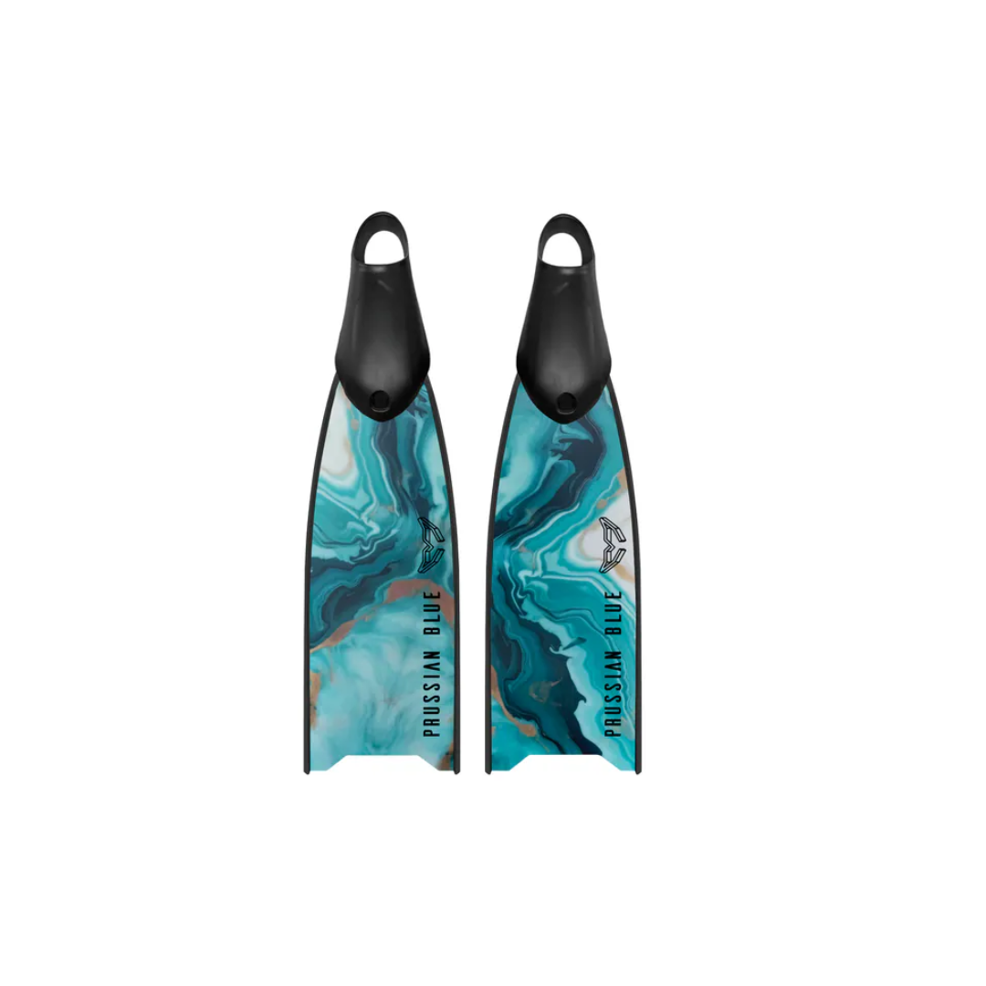 ▲普魯士藍 玻纖彩繪板 青岫 玻纖60短蛙鞋