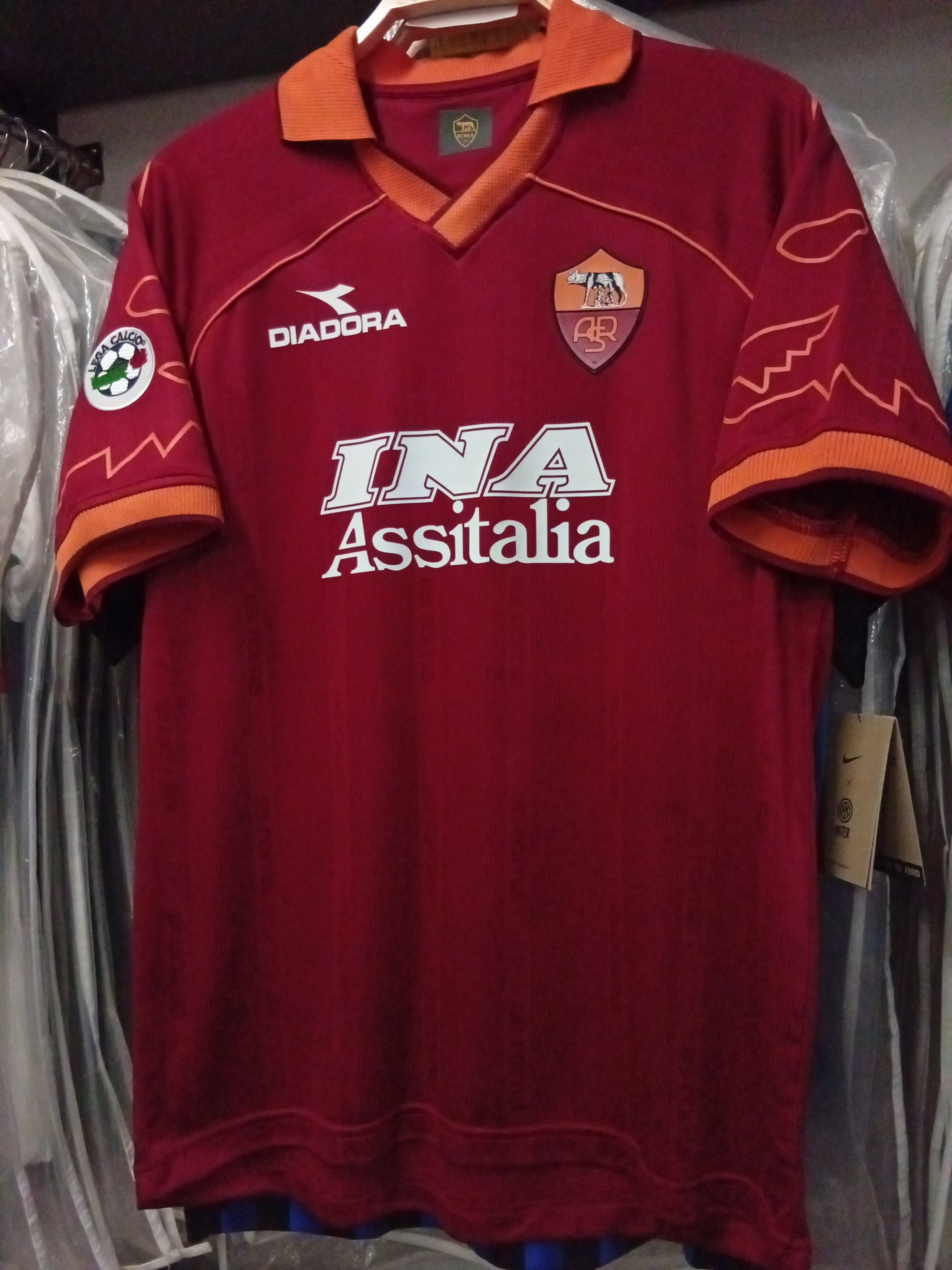 [預訂]99-00羅馬復刻球衣