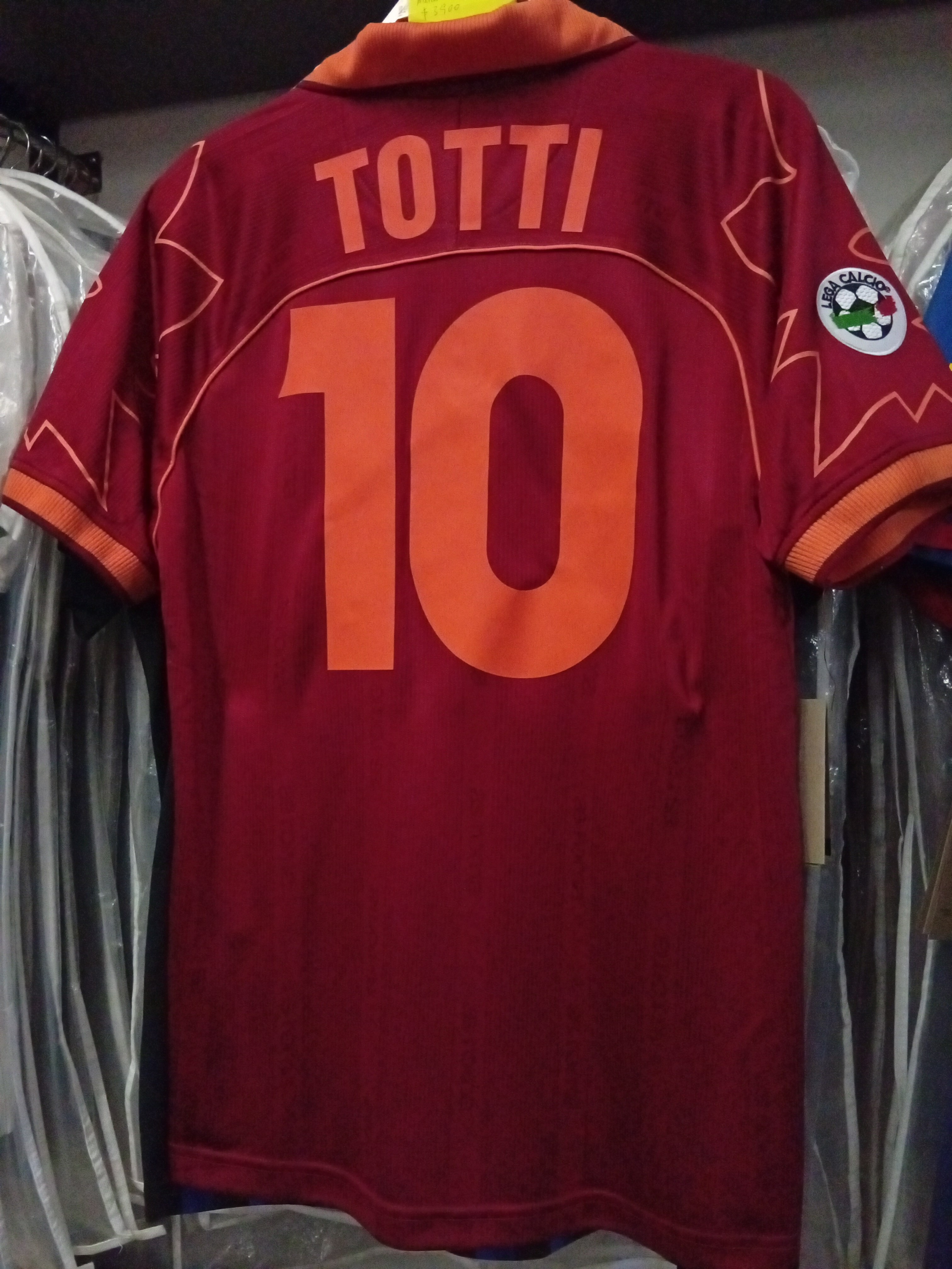 99-00羅馬主場復刻球衣