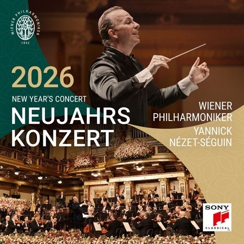 YANNICK NÉZET‑SÉGUIN & WIENER PHILHARMONIKER - NEW YEAR'S CONCERT 2026 (2CD)