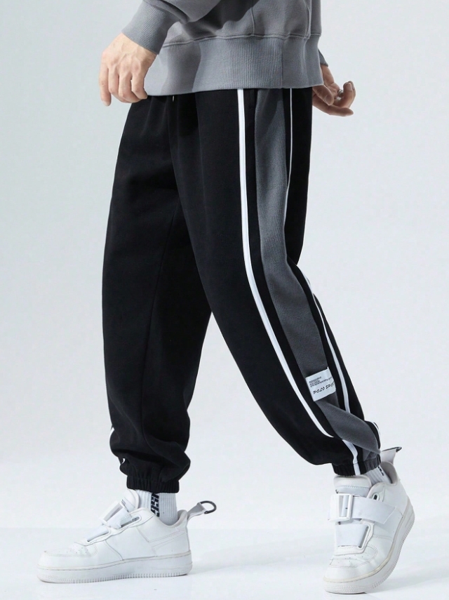 KADMAX大尺碼-男士抽繩腰褲大碼運動長褲款〈KSMS2750〉