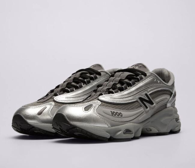 NEW BALANCE 慢跑鞋 M1000 灰 銀 網狀 復古 男女 U10007RF