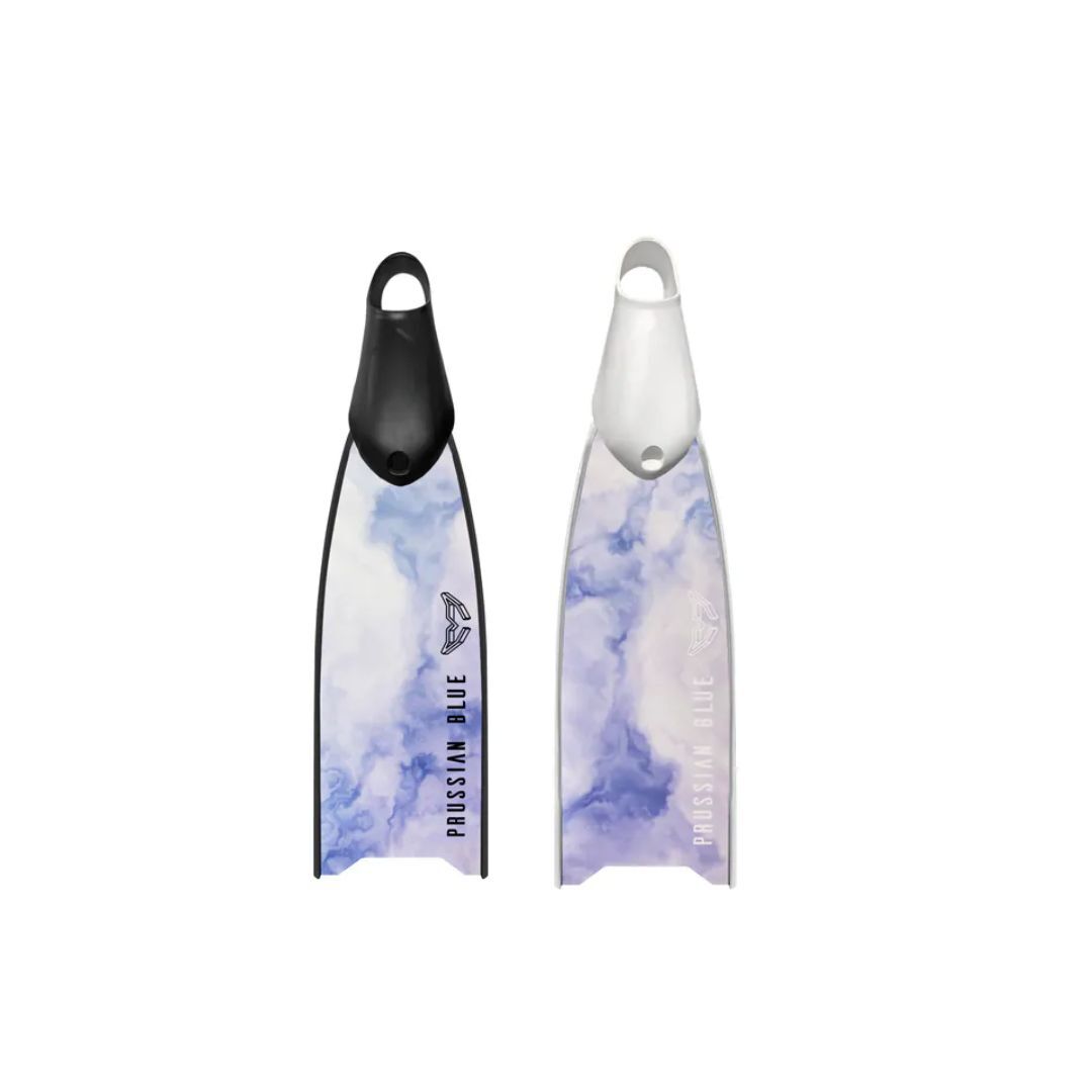 ▲普魯士藍 玻纖彩繪板  紫雲霧 玻纖60短蛙鞋