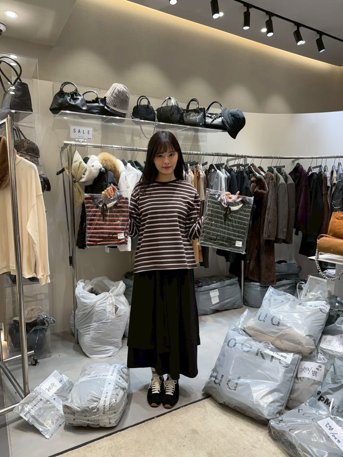 RB5247 雙條紋衛衣Tee *特價* (優惠碼同充值購物金不適用)