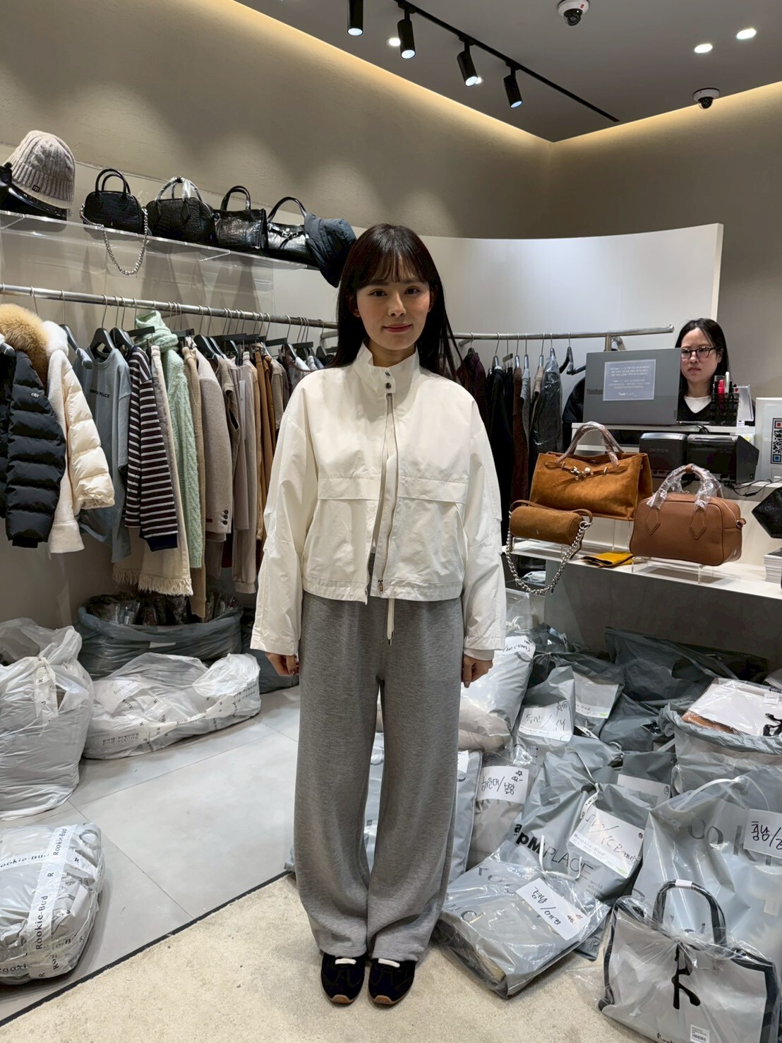 RB5415 立領風衣外套 *特價* (優惠碼同充值購物金不適用)