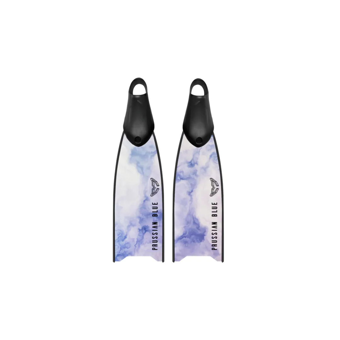 ▲普魯士藍 玻纖彩繪板  紫雲霧 玻纖60短蛙鞋