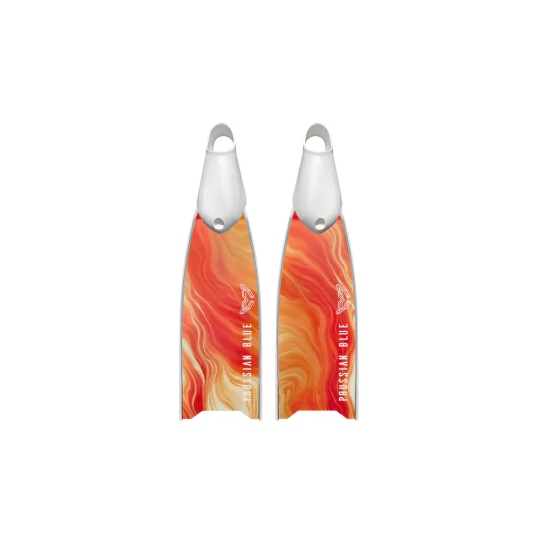 ▲普魯士藍 玻纖彩繪板  破曉 玻纖60短蛙鞋