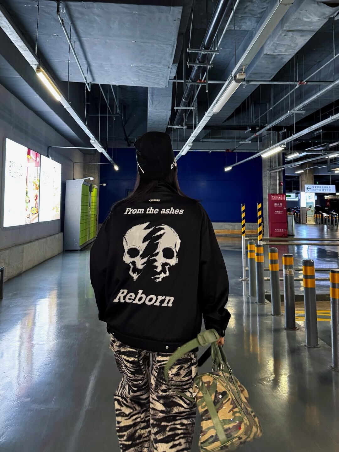 Reborn From The Ashes Jacket 骷髏 反光 夾克 外套