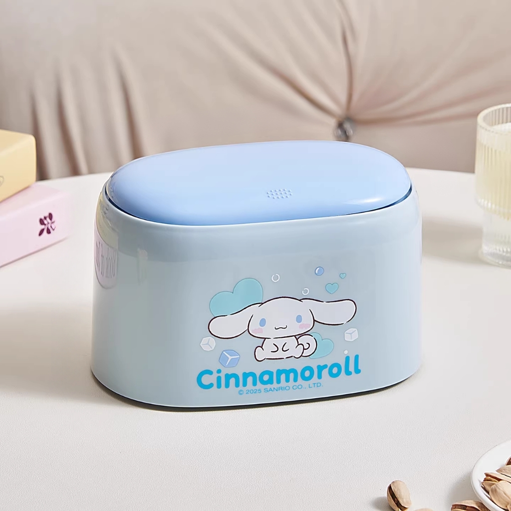 玉桂狗 SANRIO|彈蓋式桌面垃圾桶