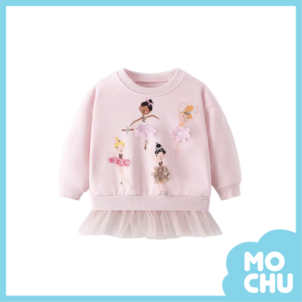 (6T現貨)芭蕾舞伶長袖上衣