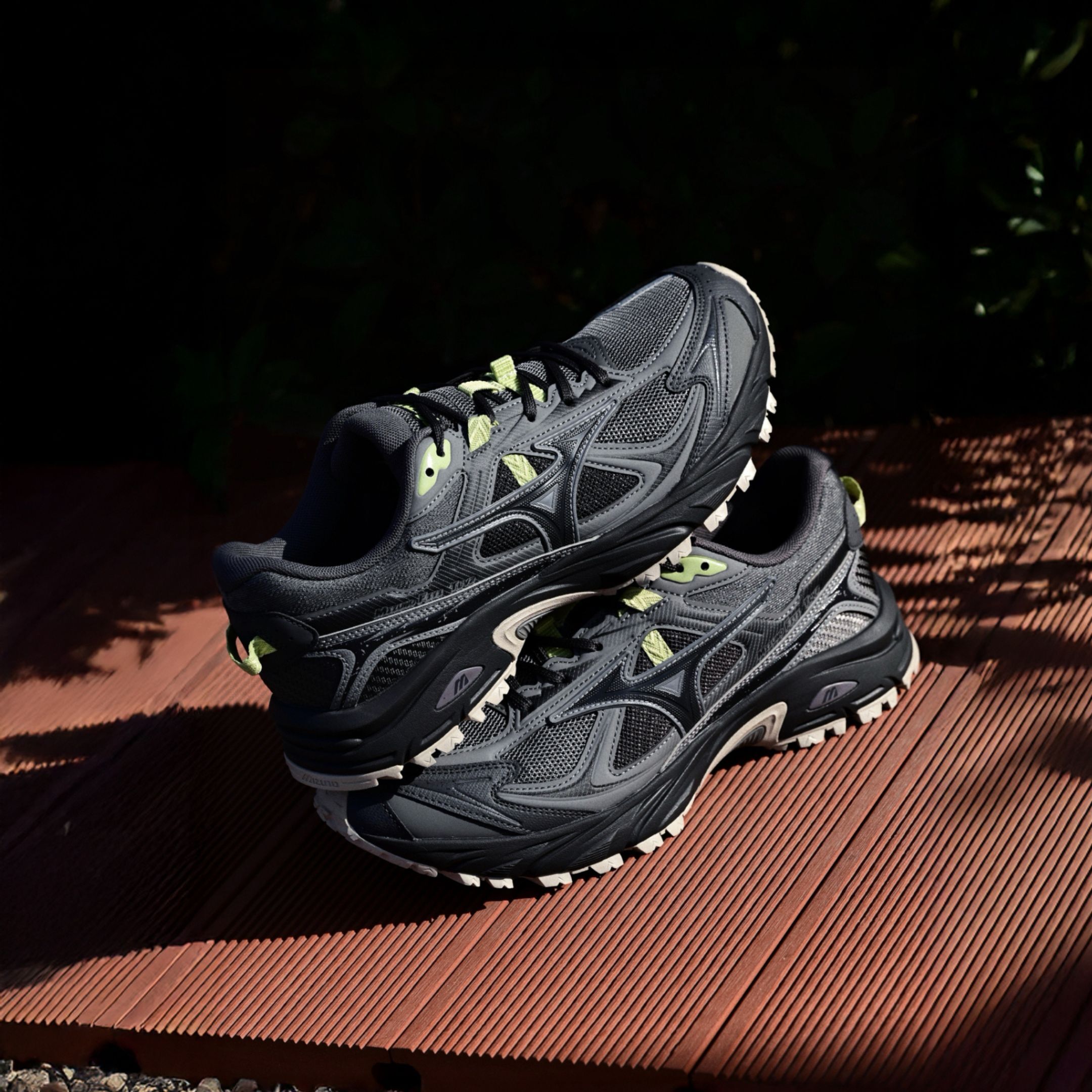 NICEDAY 代購 Mizuno FIYI TL V2 灰黑 深灰 鐵灰 灰綠 復古 D1GH251912