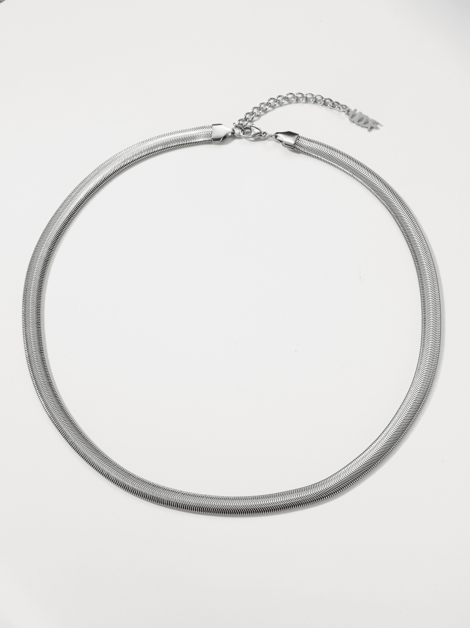 UCDF 寬版 蛇骨鏈 項鍊 俐落 冷淡風 UCA004