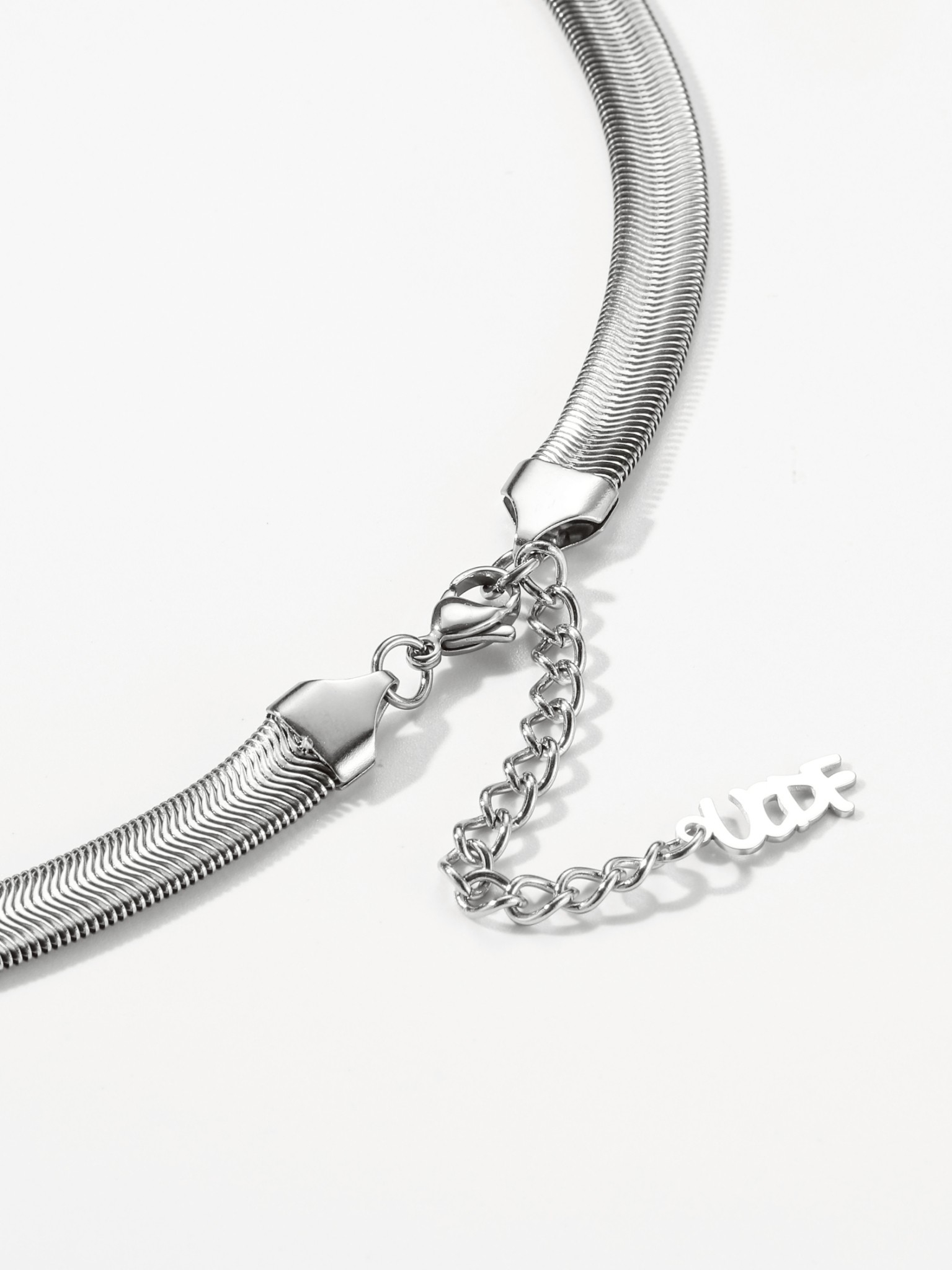 UCDF 寬版 蛇骨鏈 項鍊 俐落 冷淡風 UCA004