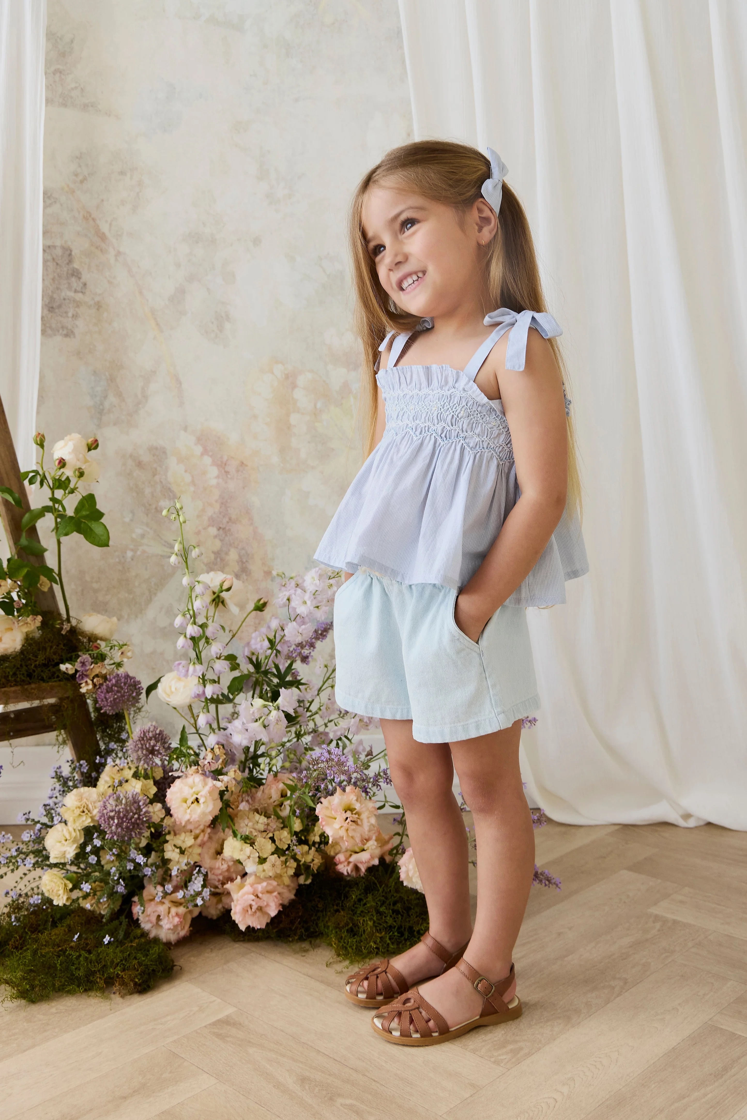 【預購】JAMIE KAY -Organic Cotton Desiree Top（Petite Check）