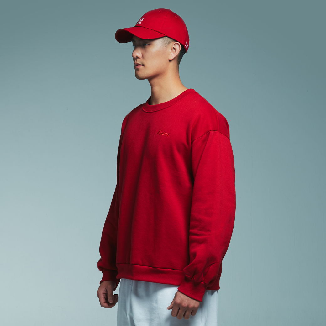 好運舒棉柔感大學T(限定紅)