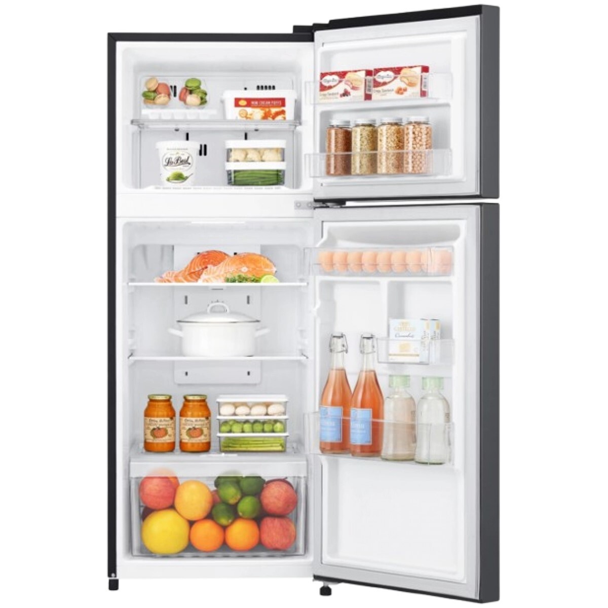 樂金 LG   B205MEPBIF‧智能變頻‧雙門上置式冰箱雪櫃‧187公升‧香港行貨,原廠3年全機,10年壓縮機保養‧