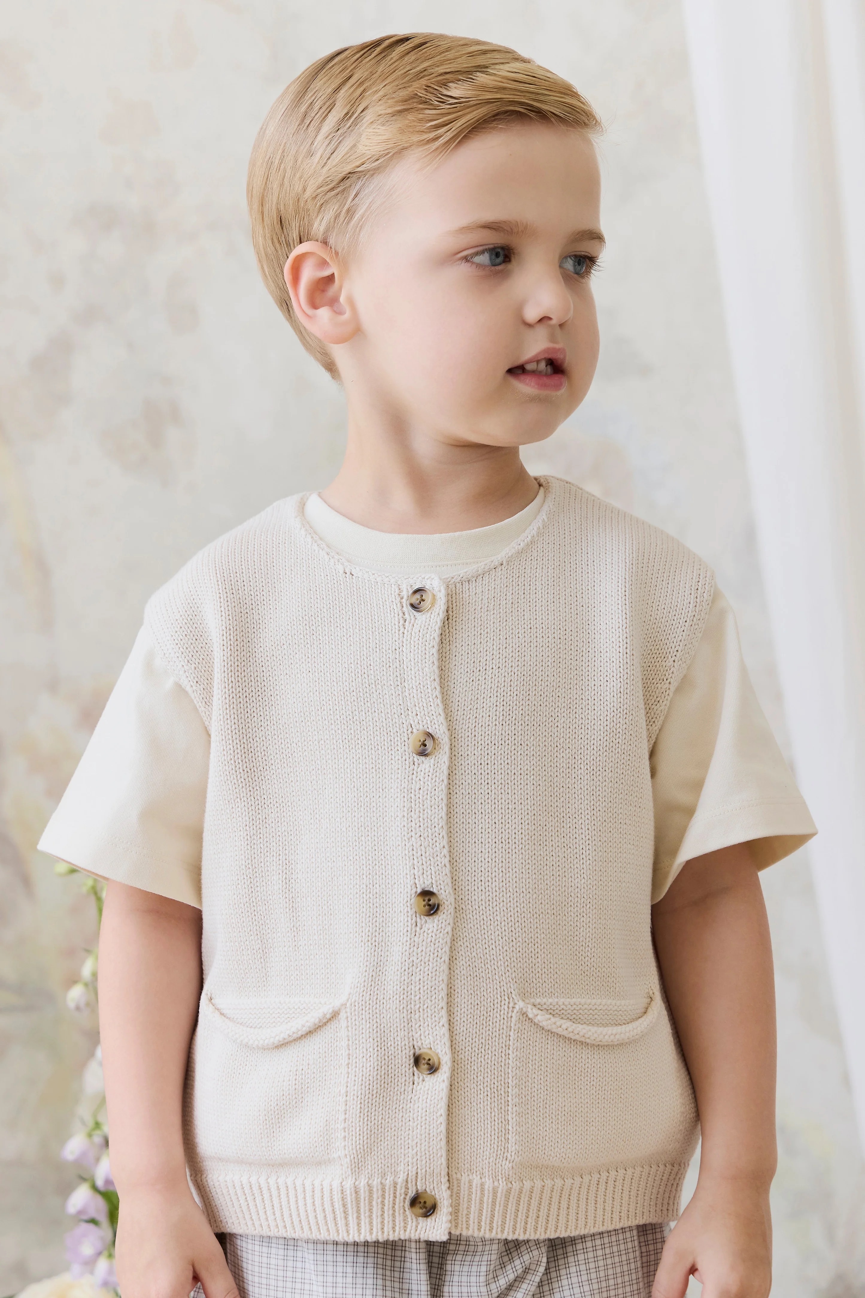 【預購】JAMIE KAY -Flynn Vest（Vanilla）