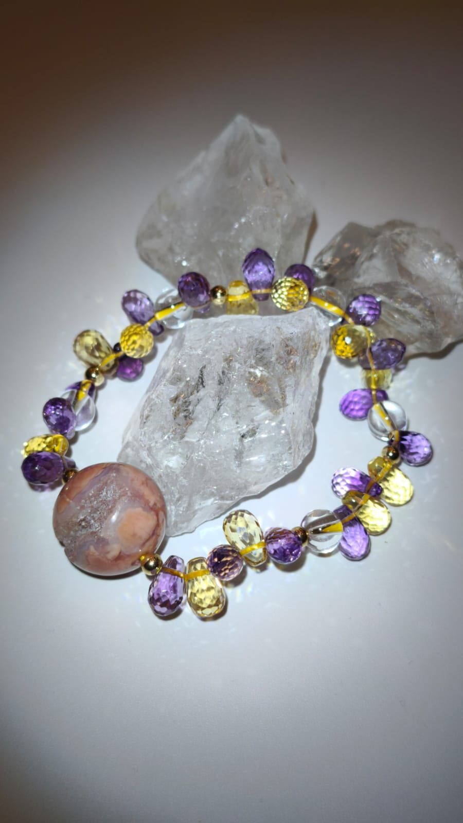 0202CT15-水晶飾物CT-女皇星手串 (C15)