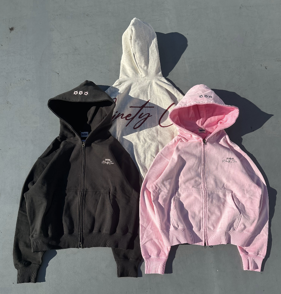 Bullet Logo Zip Hoodie