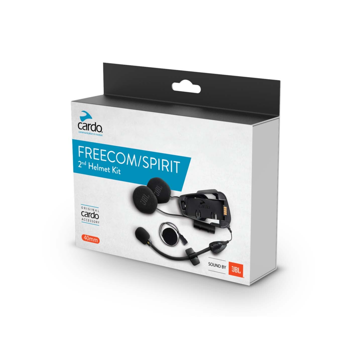 CARDO Freecom/Spirit 2nd Helmet Kit (40mm JBL Speaker)