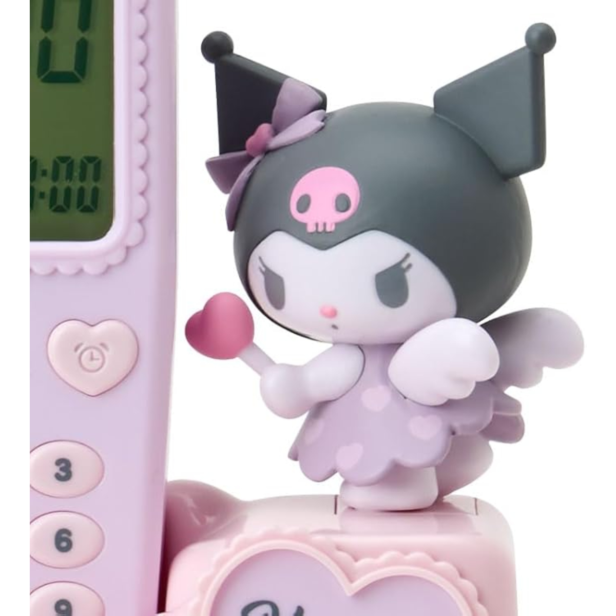 26051-KU Sanrio Kuromi 懷舊手機型鬧鐘 #JP-SJ25-059129