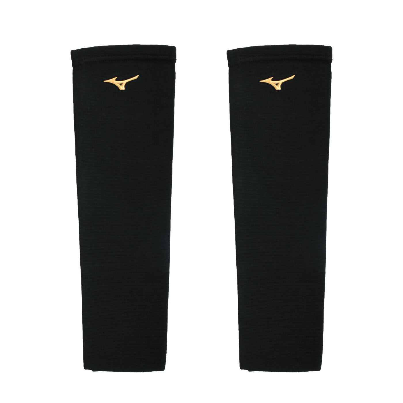 MIZUNO 薄型加長護膝 (一對裝) 金色logo