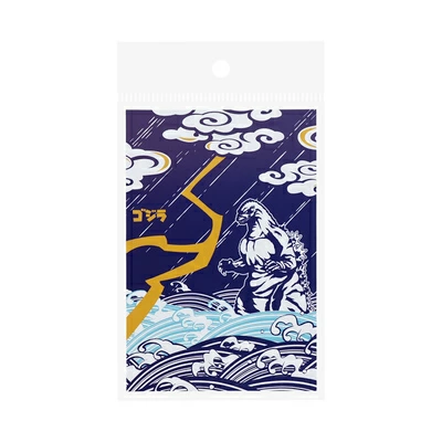 哥吉拉x浮世繪 藝術明信片 閃電版 5枚套組｜SUN STAR 日本