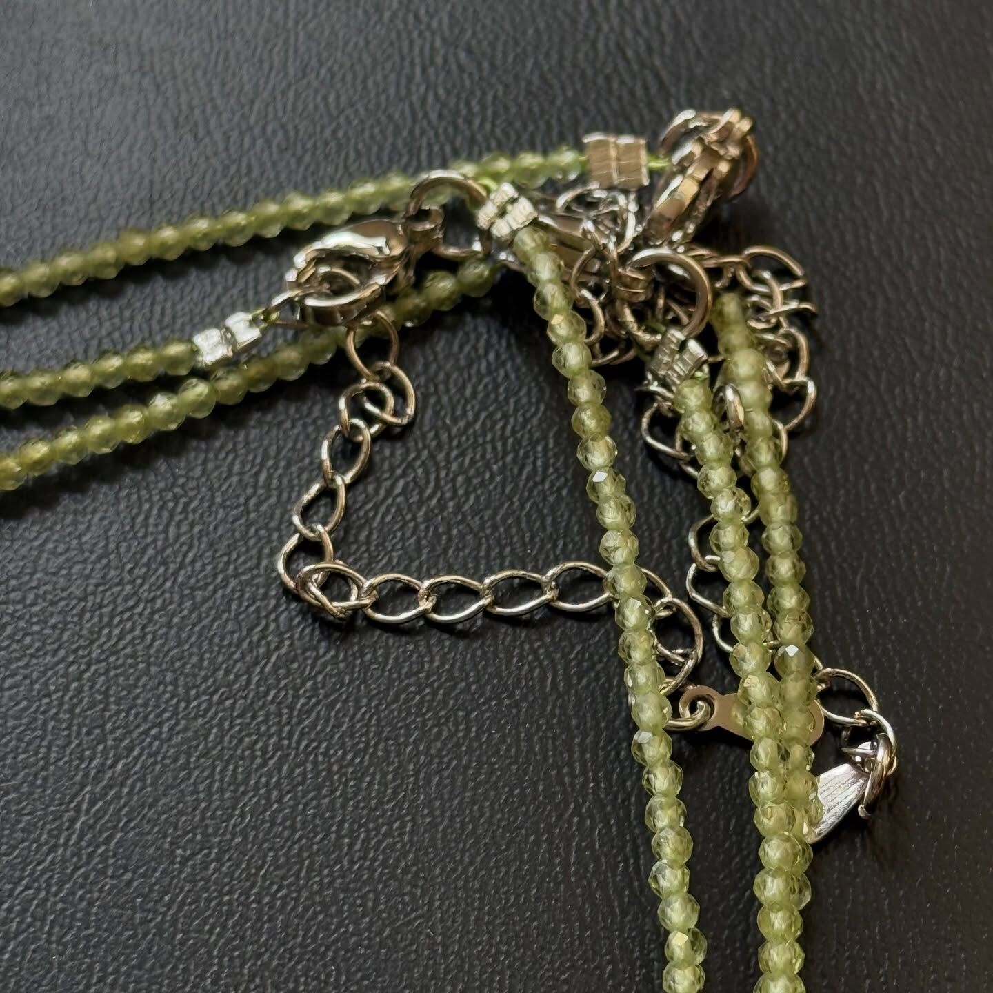 [原石] 綠螢石 項鏈