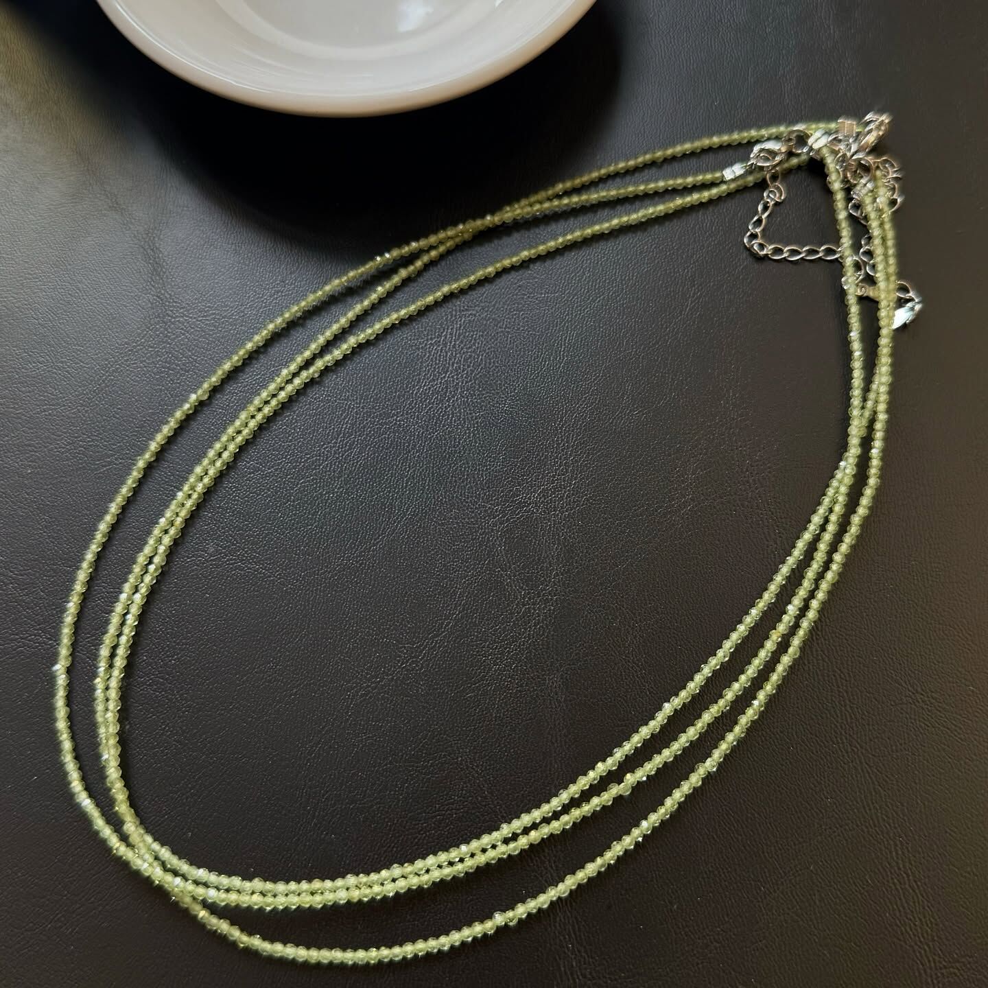 [原石] 綠螢石 項鏈