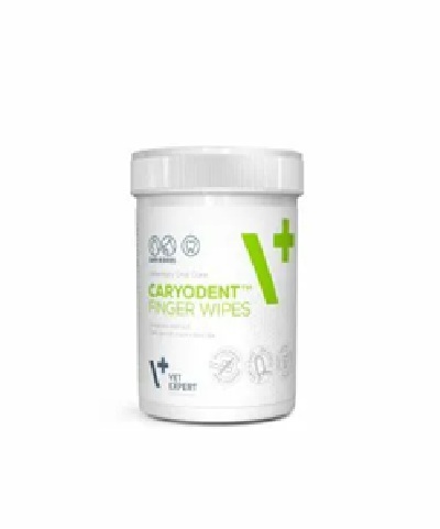 Vet Expert - 指套式清潔濕紙巾 50 片裝 - 適用於犬貓的口腔清潔