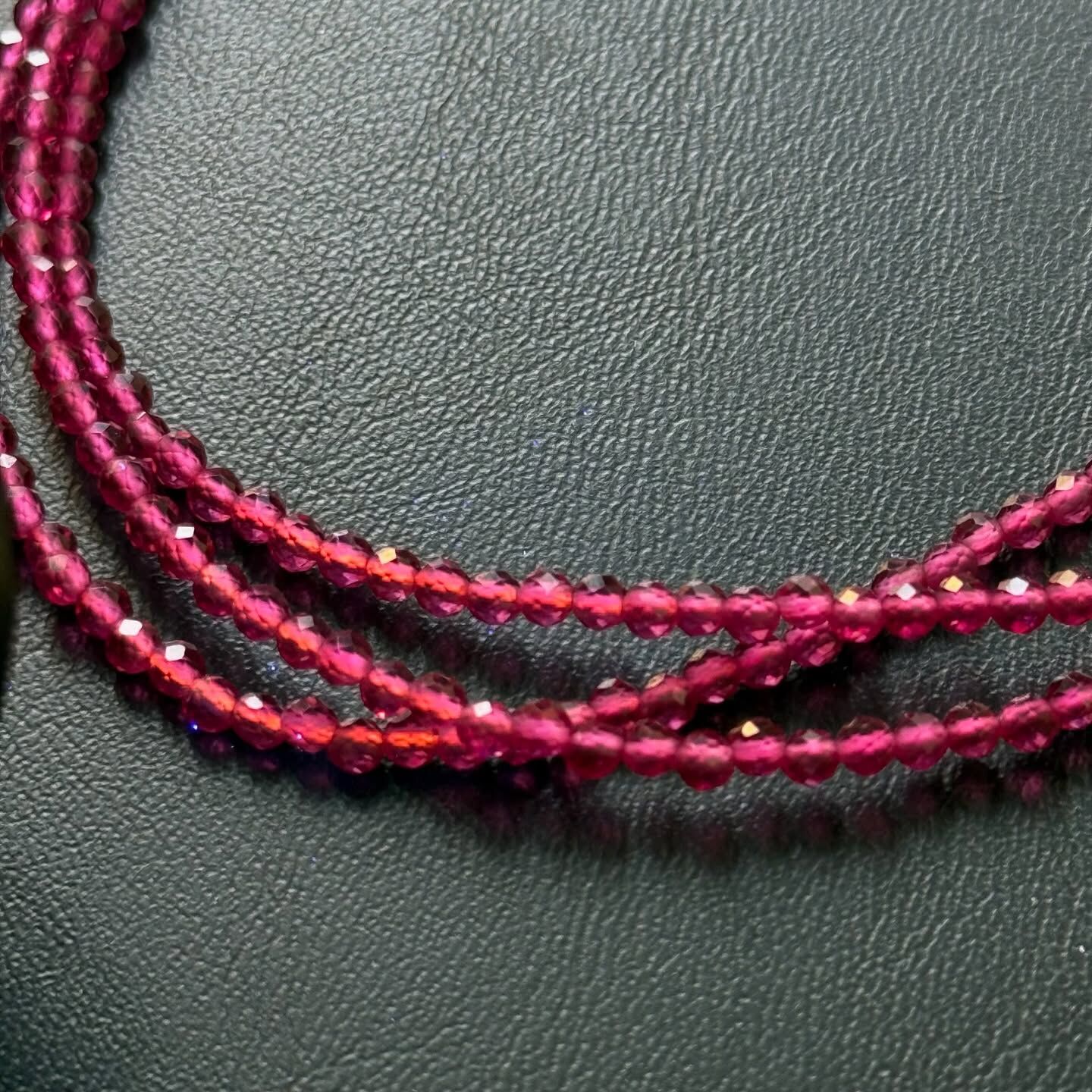 [原石] 人造紅寶石 項鏈