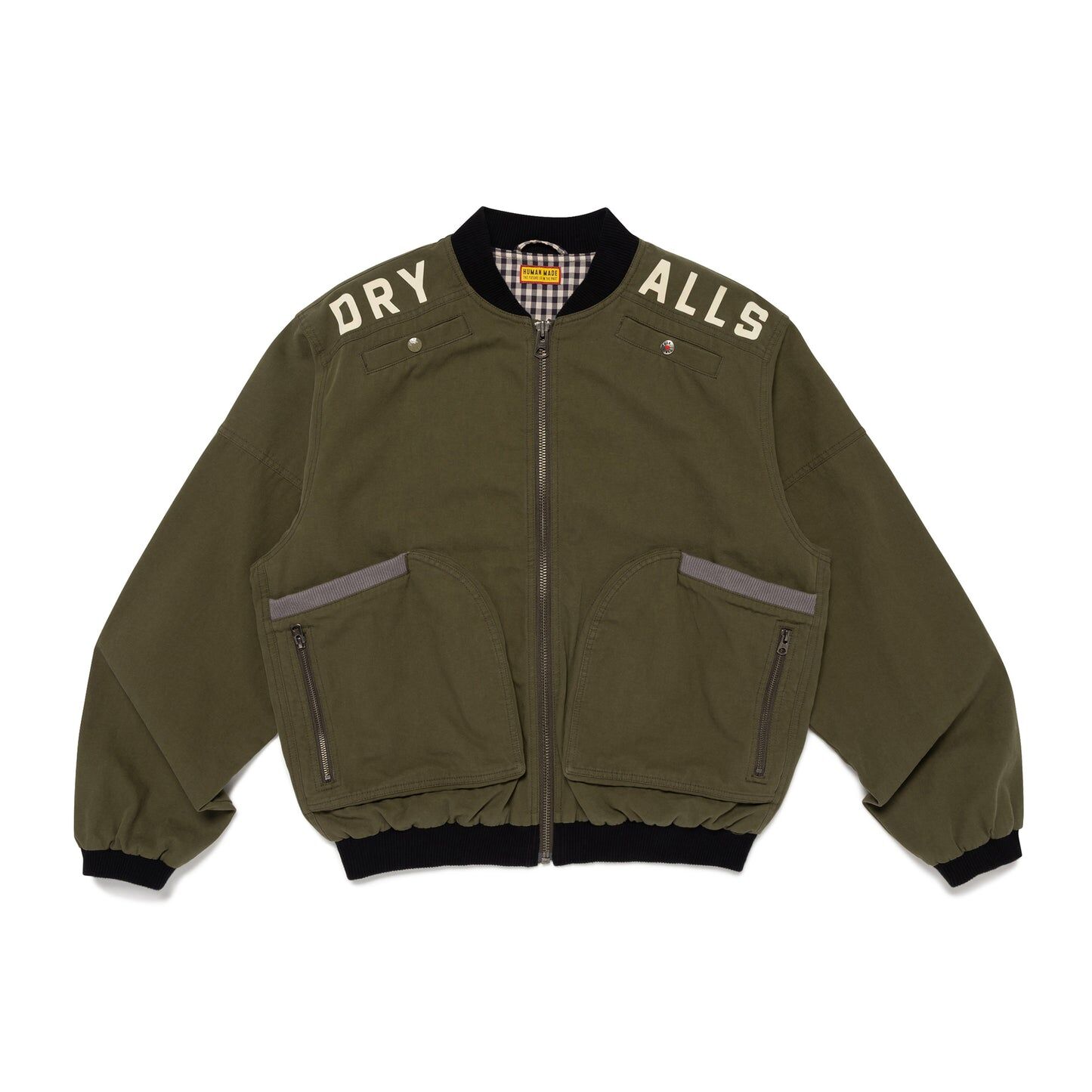 2026SS HUMAN MADE BOMBER JACKET 背後 LOGO 巴恩風 軍裝 夾克 外套 現貨 HM31JK020