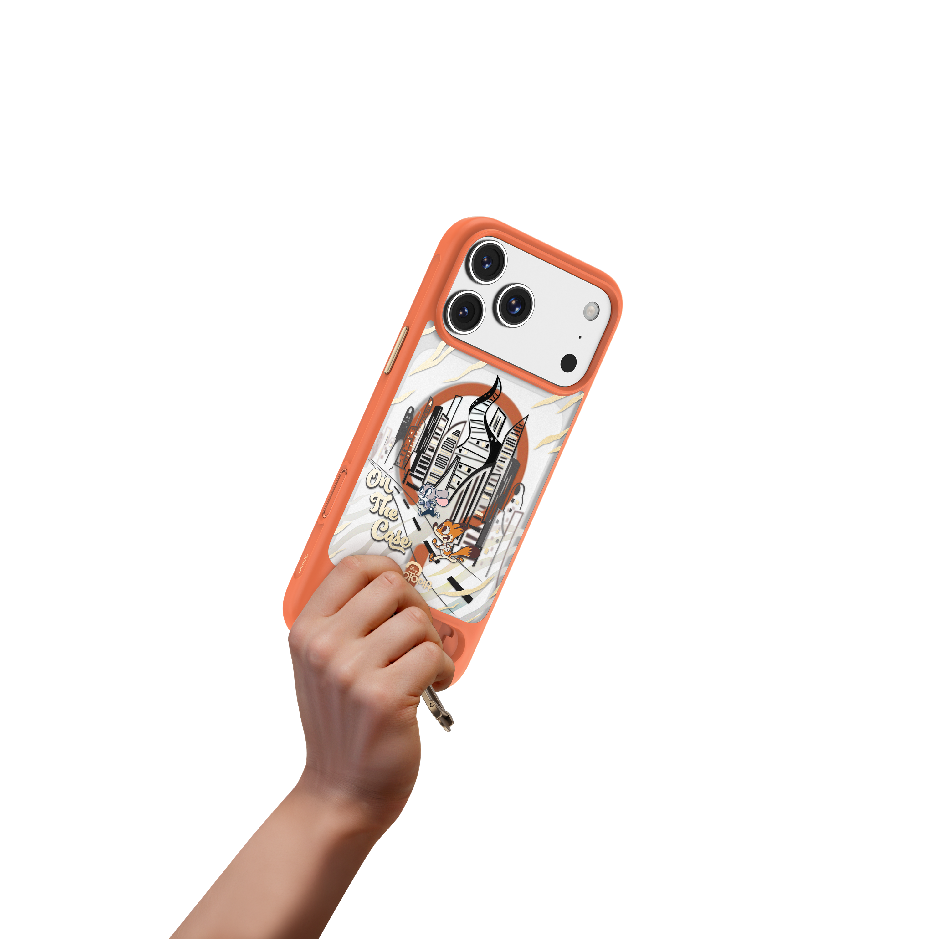 SheerForce™ Magnetic Qi2 Protective Case with Kickstand for iPhone 17 Series (Zootopia 2, Disney Collection) [MSA044/MSA047]