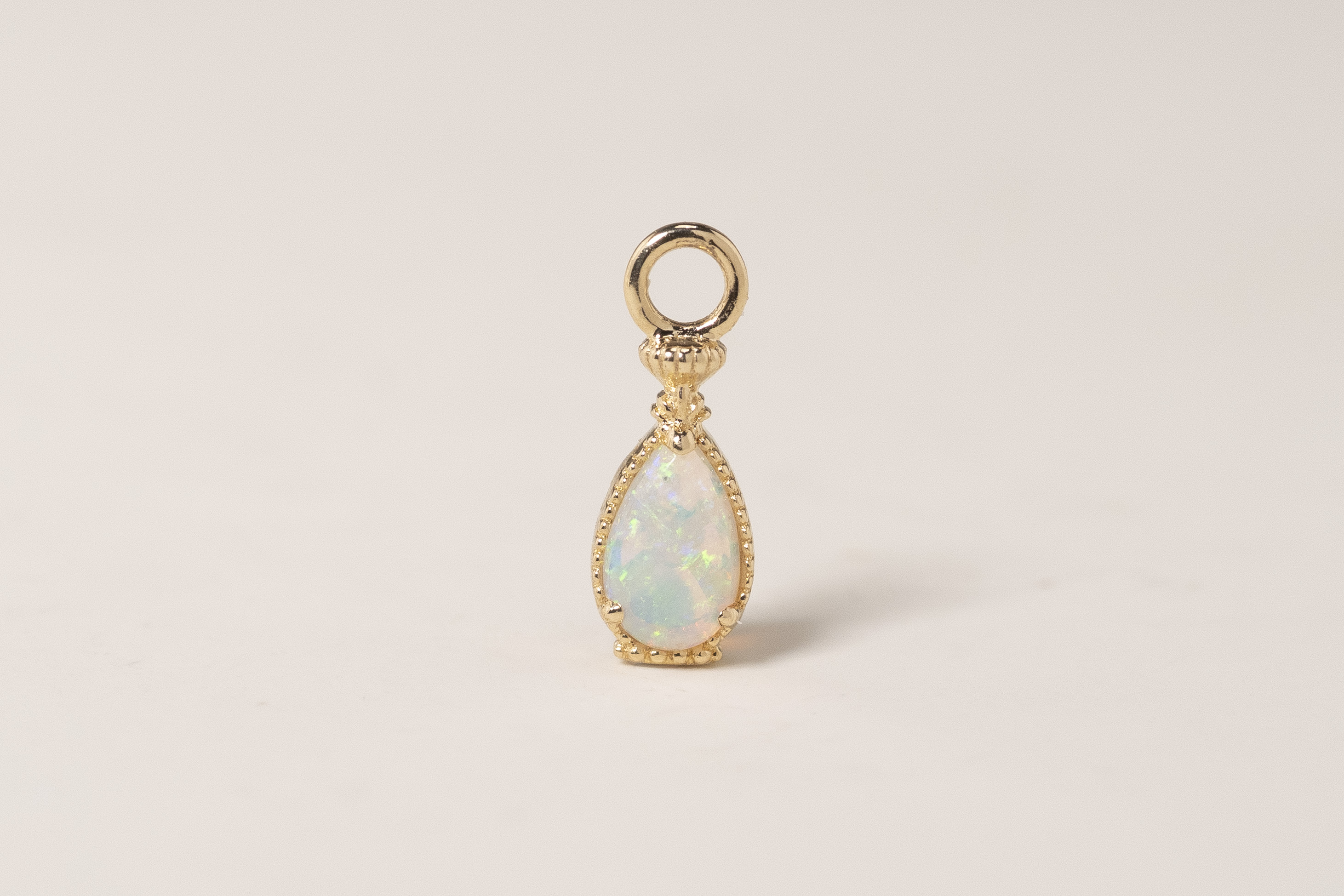 18K Opal Earring Charm