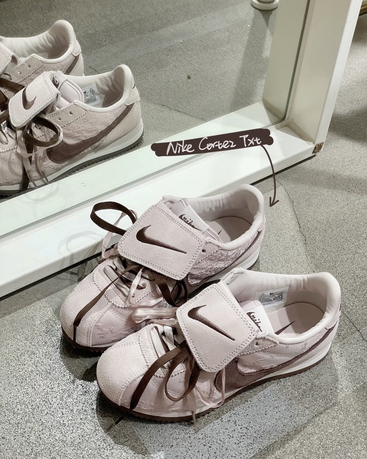 Nike Cortez Textile 櫻花粉棕 阿甘鞋 低筒休閒鞋 男女同款