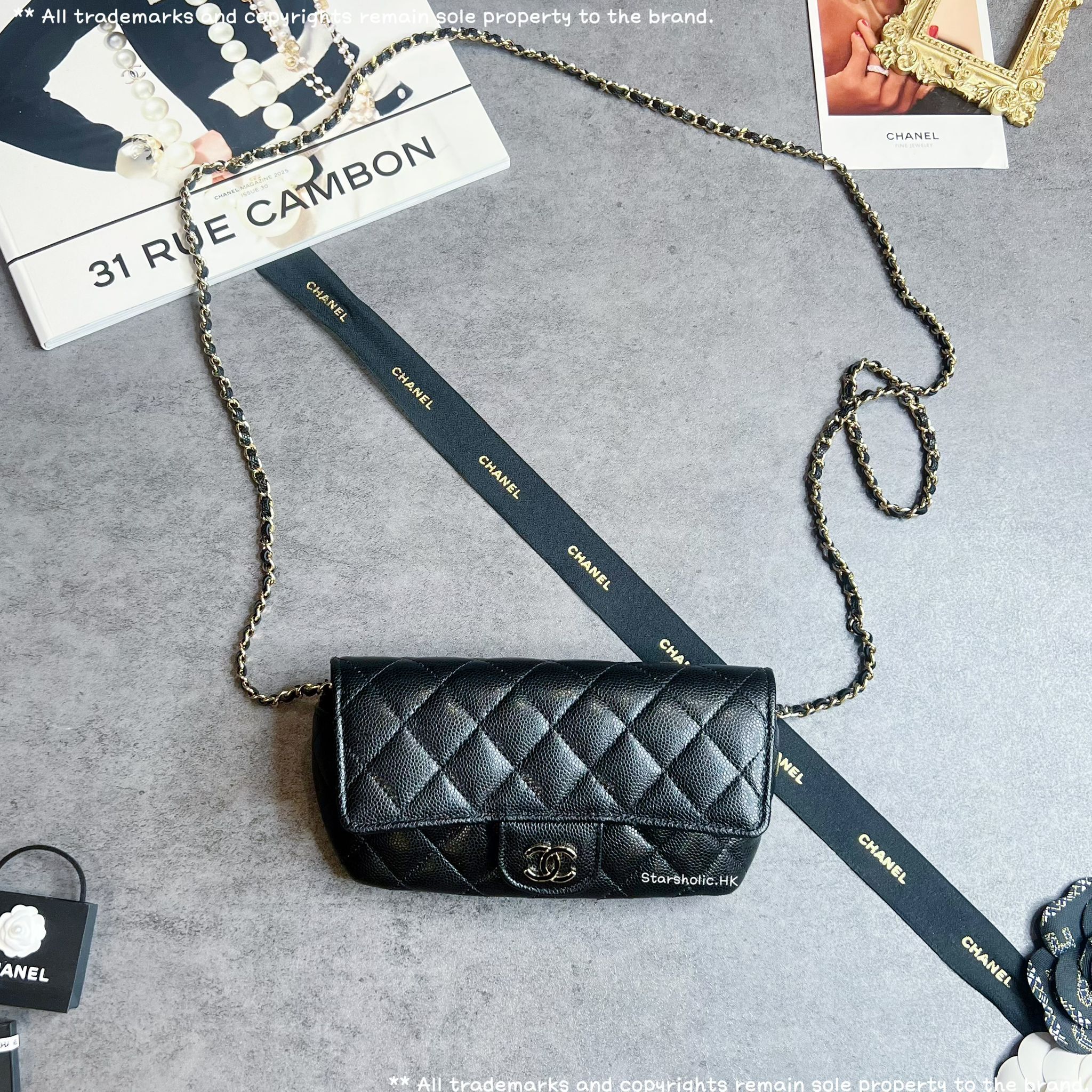 CHANEL Small Clutch With Chain