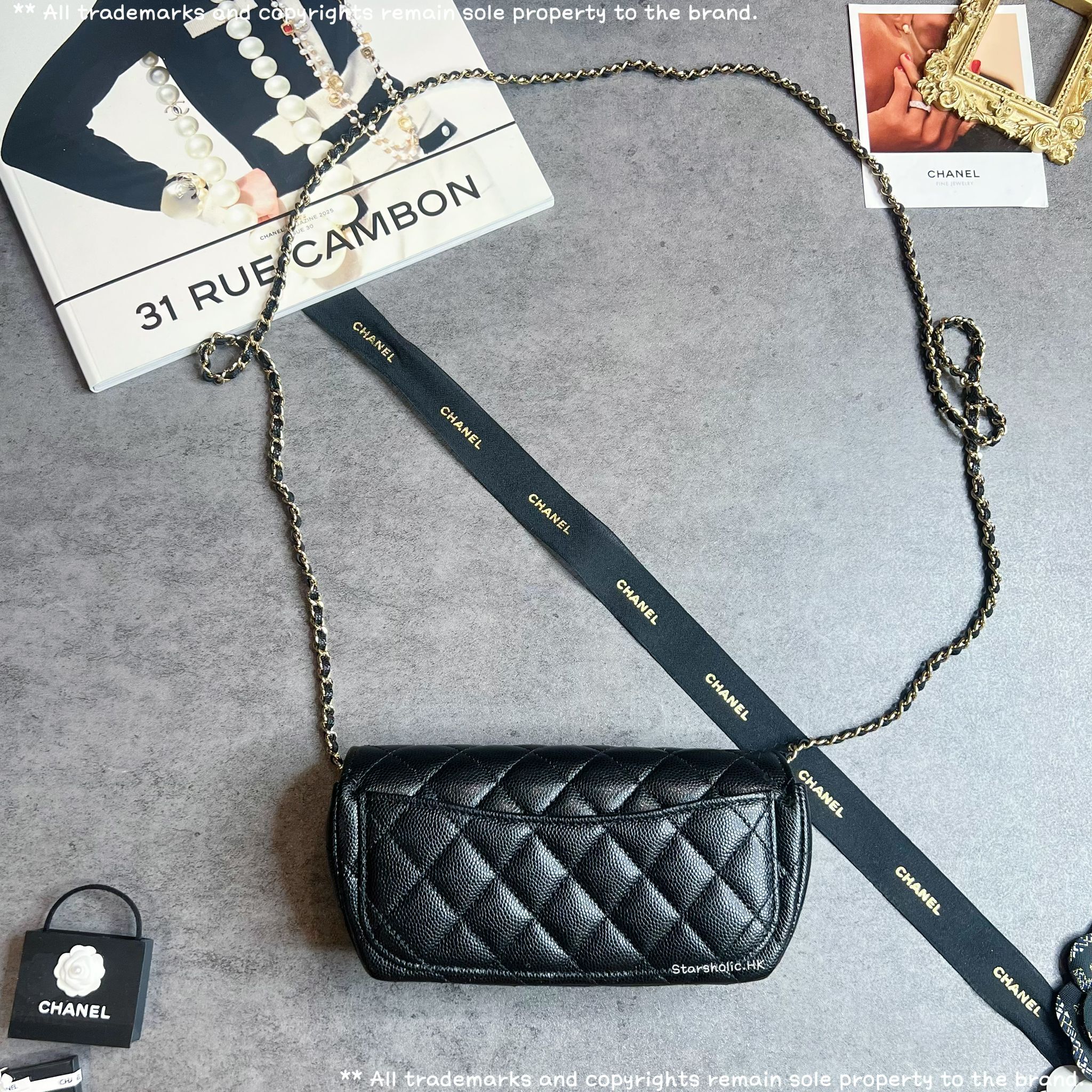 CHANEL Small Clutch With Chain