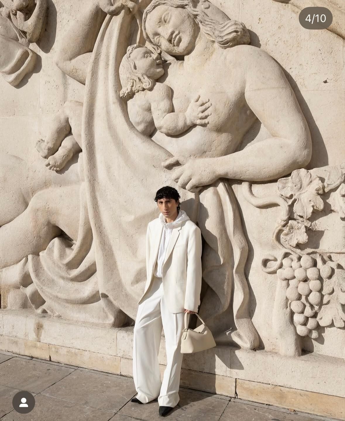 Z4 Bob Oré  ZEPHYR  微風手袋 - 白色