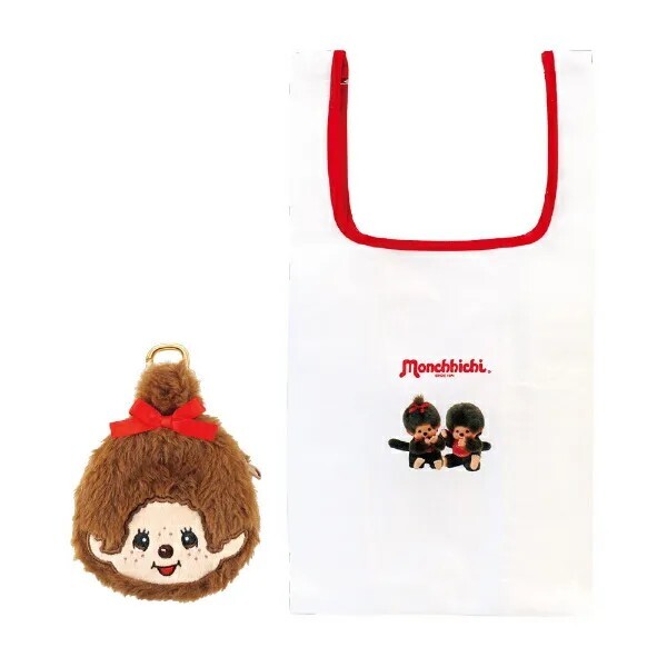 Monchhichi Monchhichi-chan Plush Eco Bag