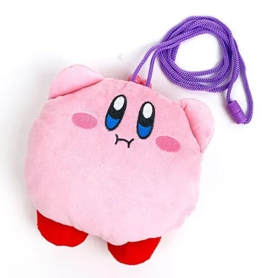 Kirby Plush Neck Pouch