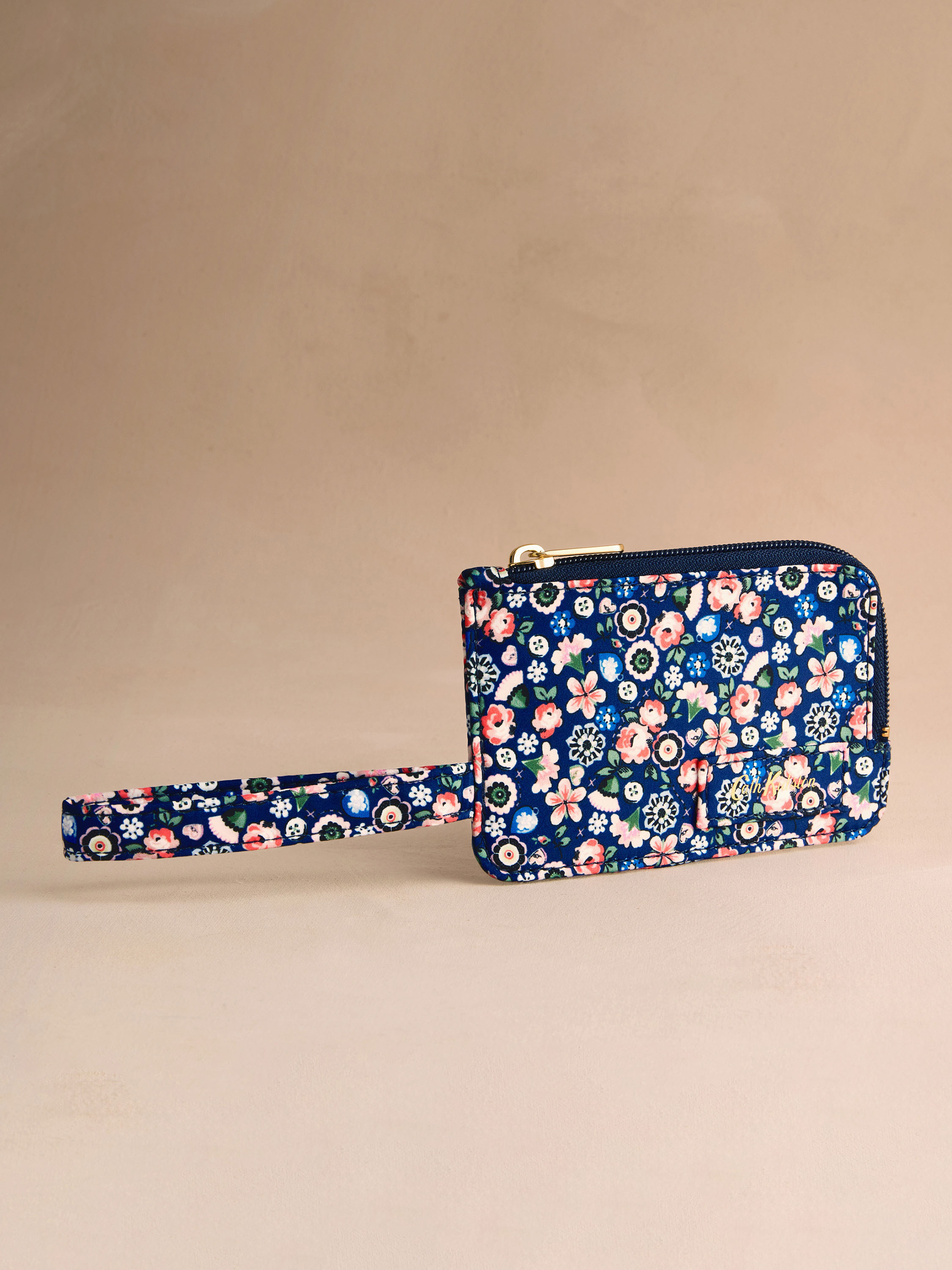 Pearly Queen Ditsy Navy 票卡零錢鑰匙包