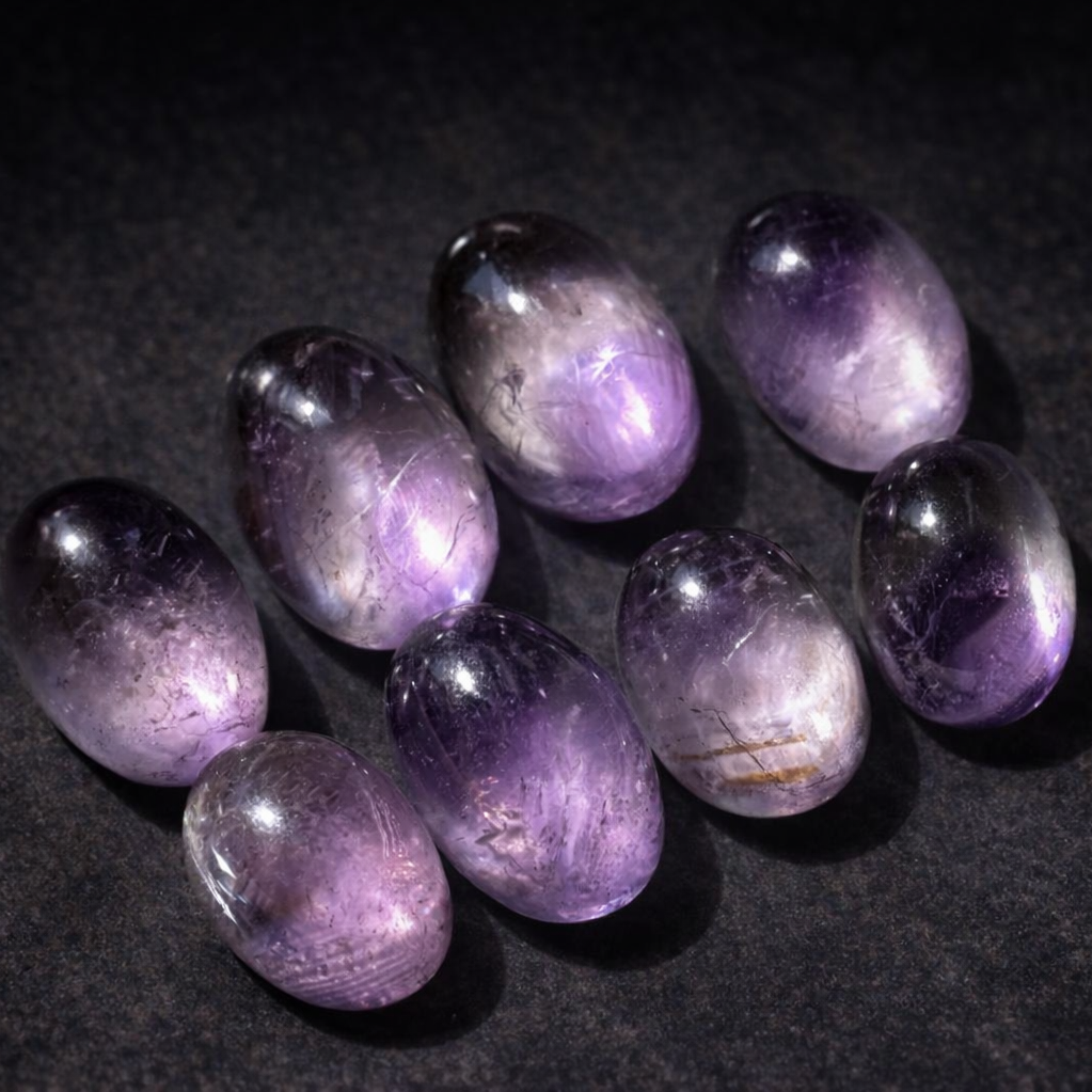 [原石] 達畢茲紫水晶 水晶蛋面