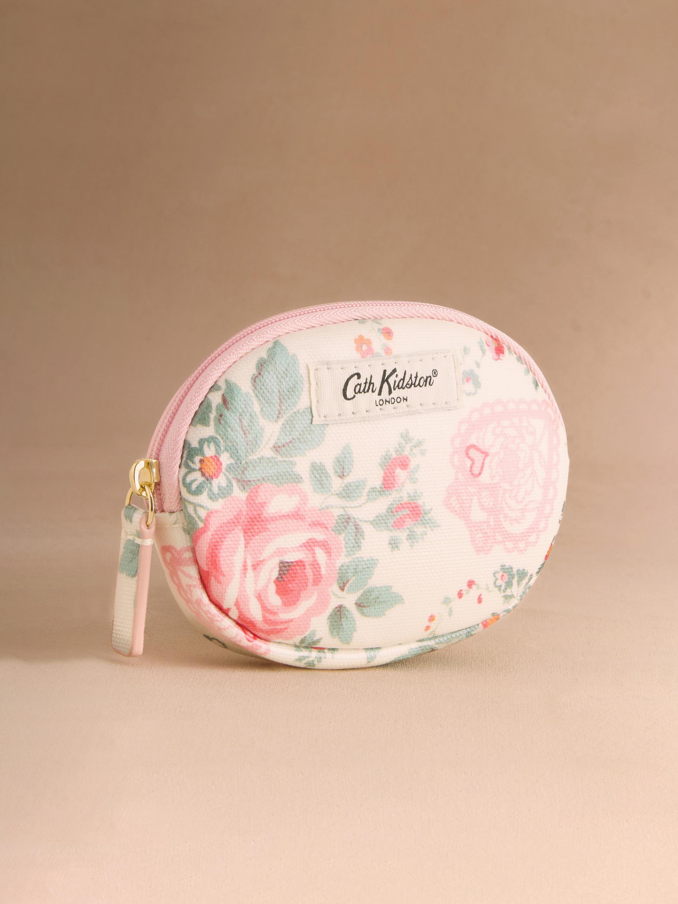 Hackney Rose 蛋形拉鍊零錢包