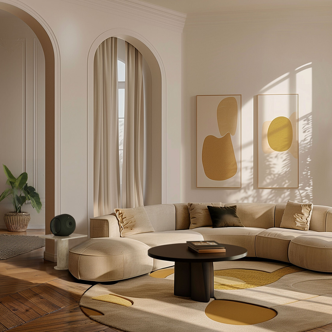 Devialet 帝瓦雷 Phantom Ultimate 108 dB Deep Forest 高端無線揚聲器 深林霧黑