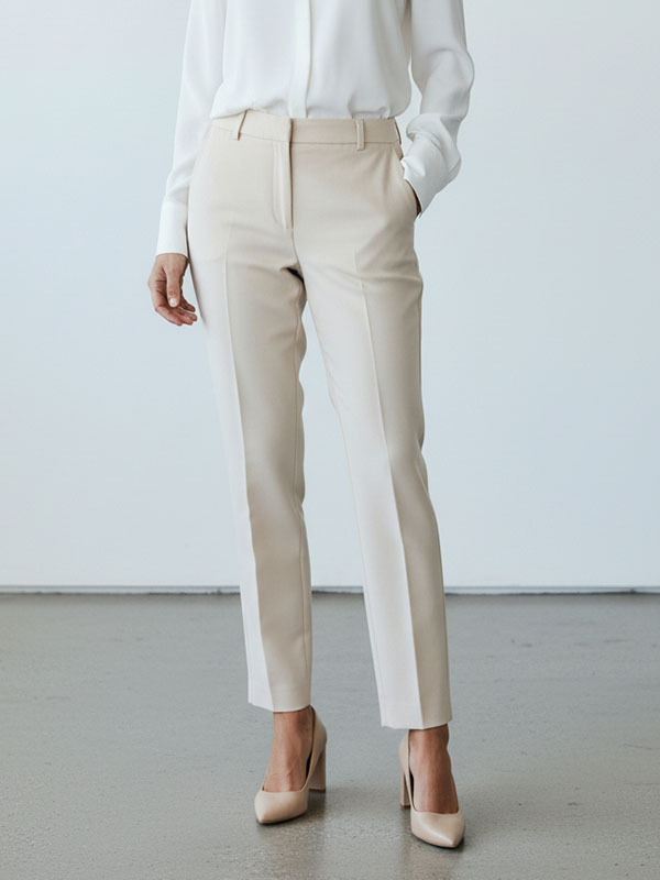 Antonelli Firenze 雙口袋長褲(米)