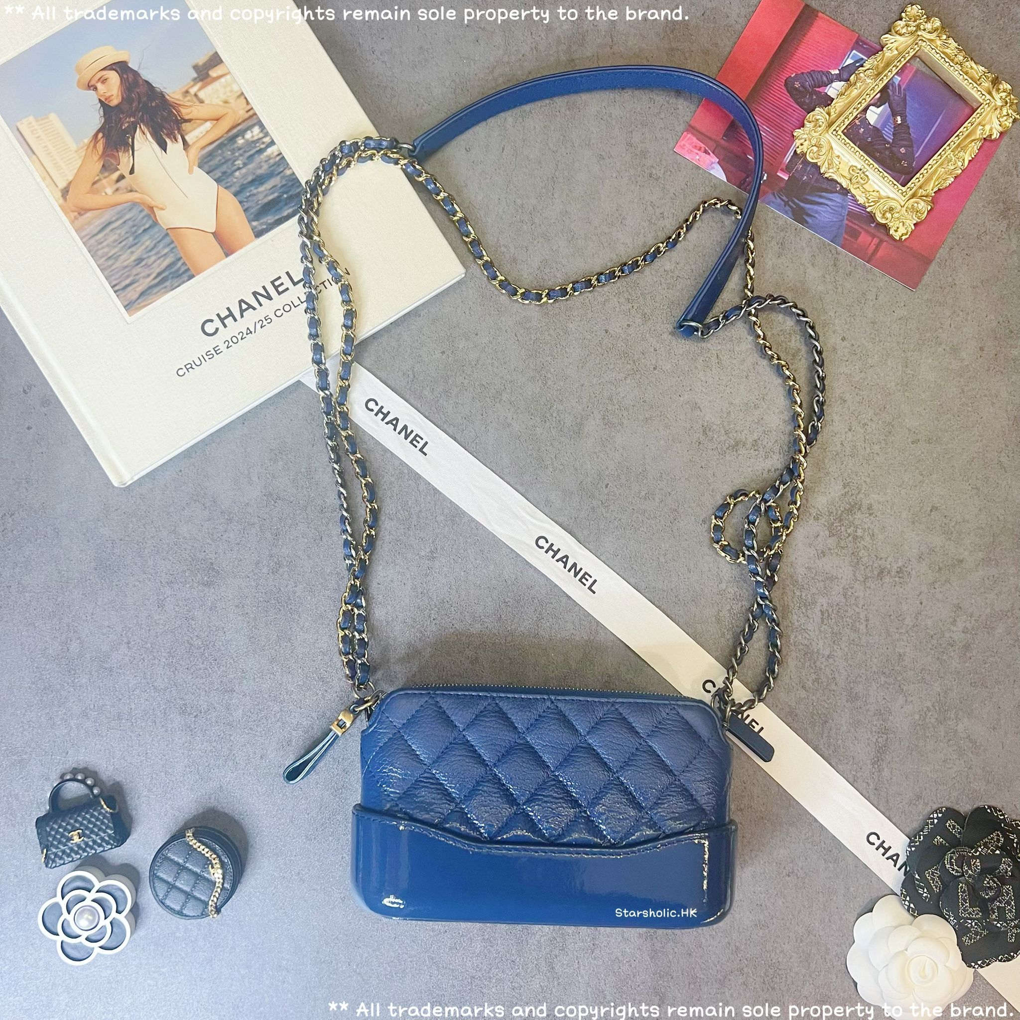 CHANEL Gabrielle Wallet On Chain