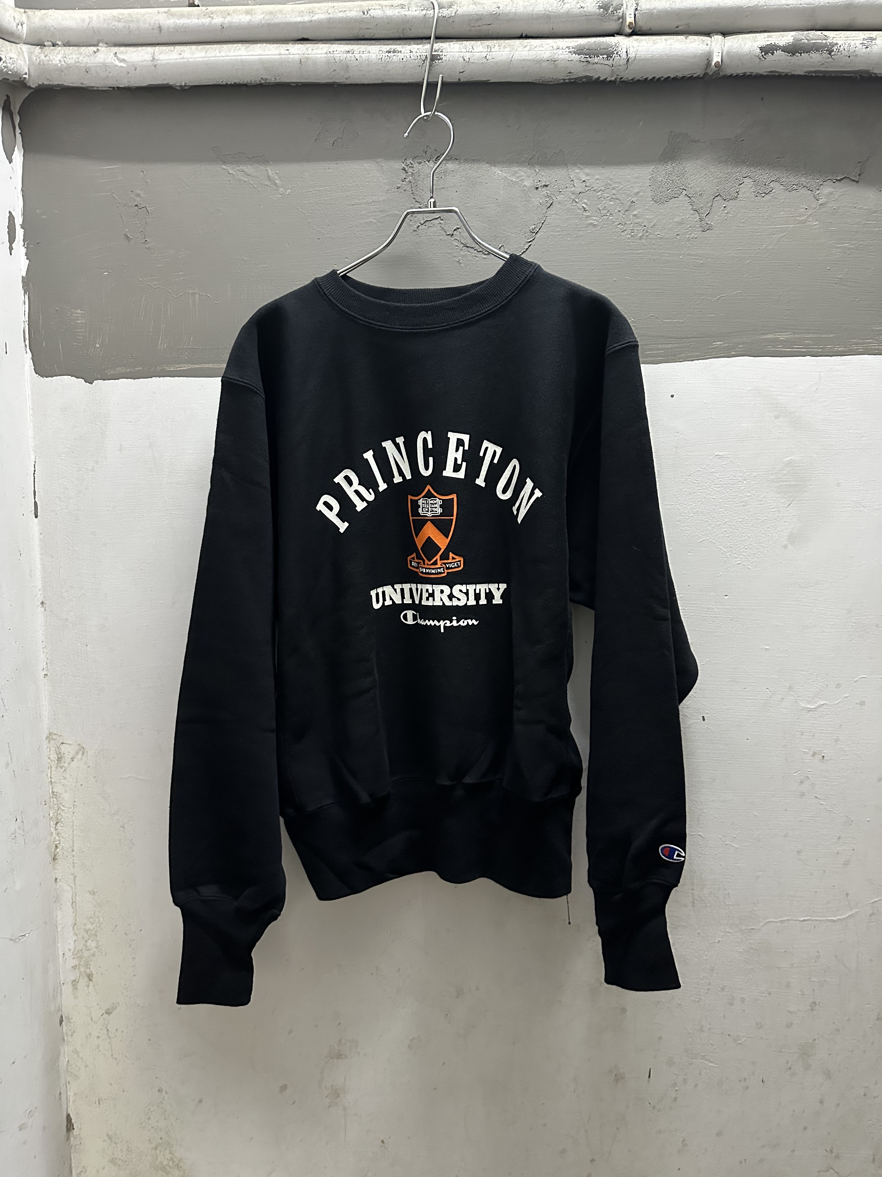 90’s Champion Reverse Weave “PRINCETON UNIVERSITY” BLACK (DEADSTOCK) (MADE IN USA)