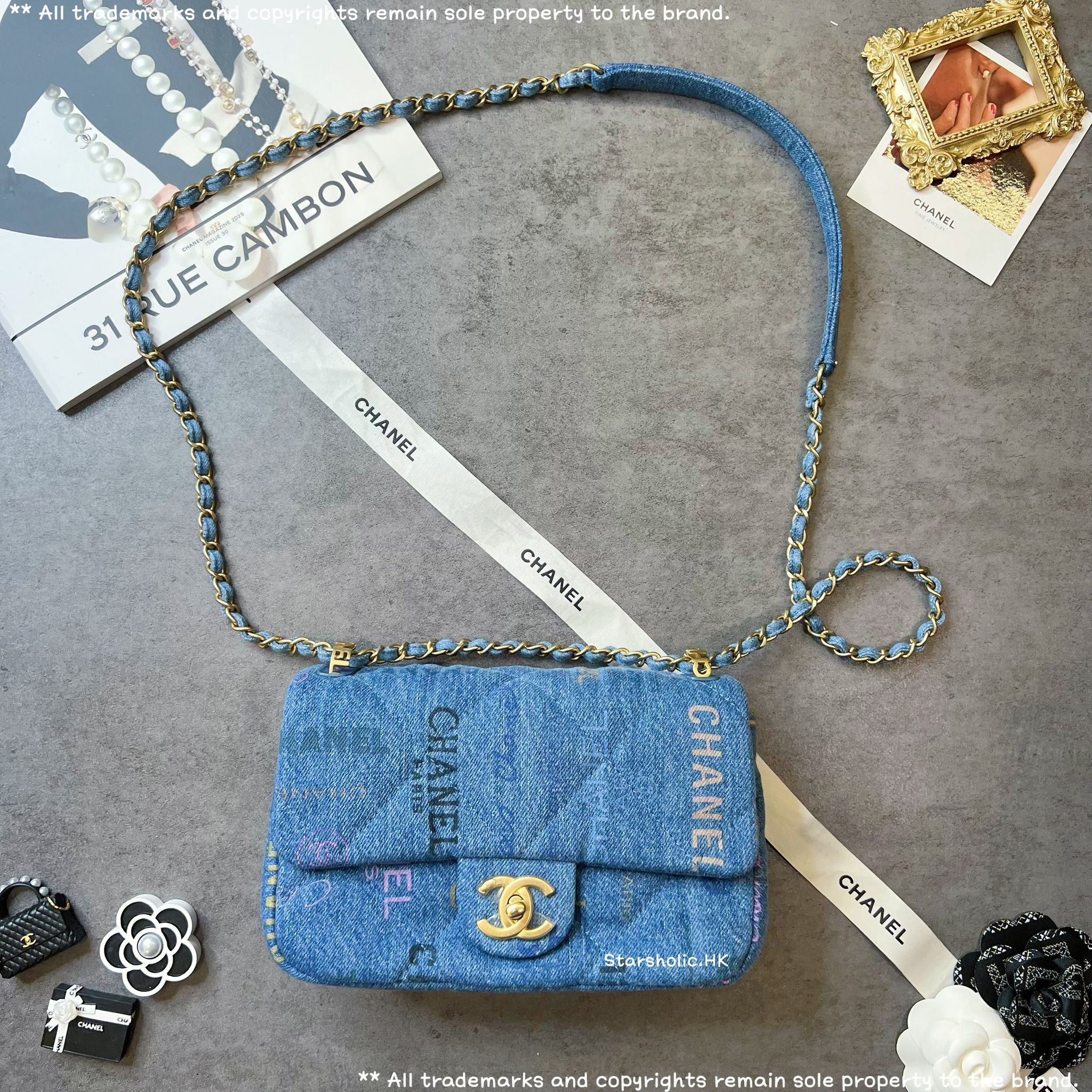 CHANEL Seasonal 21cm Flap Bag *塗鴉版*