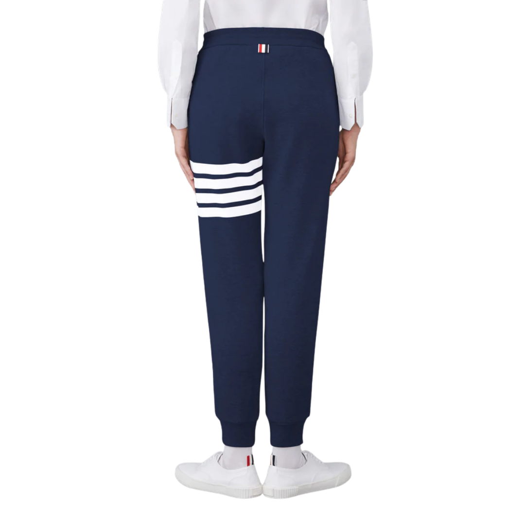 1FF0101-345 [THOM BROWNE] Classic Loopback 4-Bar Sweatpants Navy (SS26) #FJQ001A 00535-415 (C-EU-E)