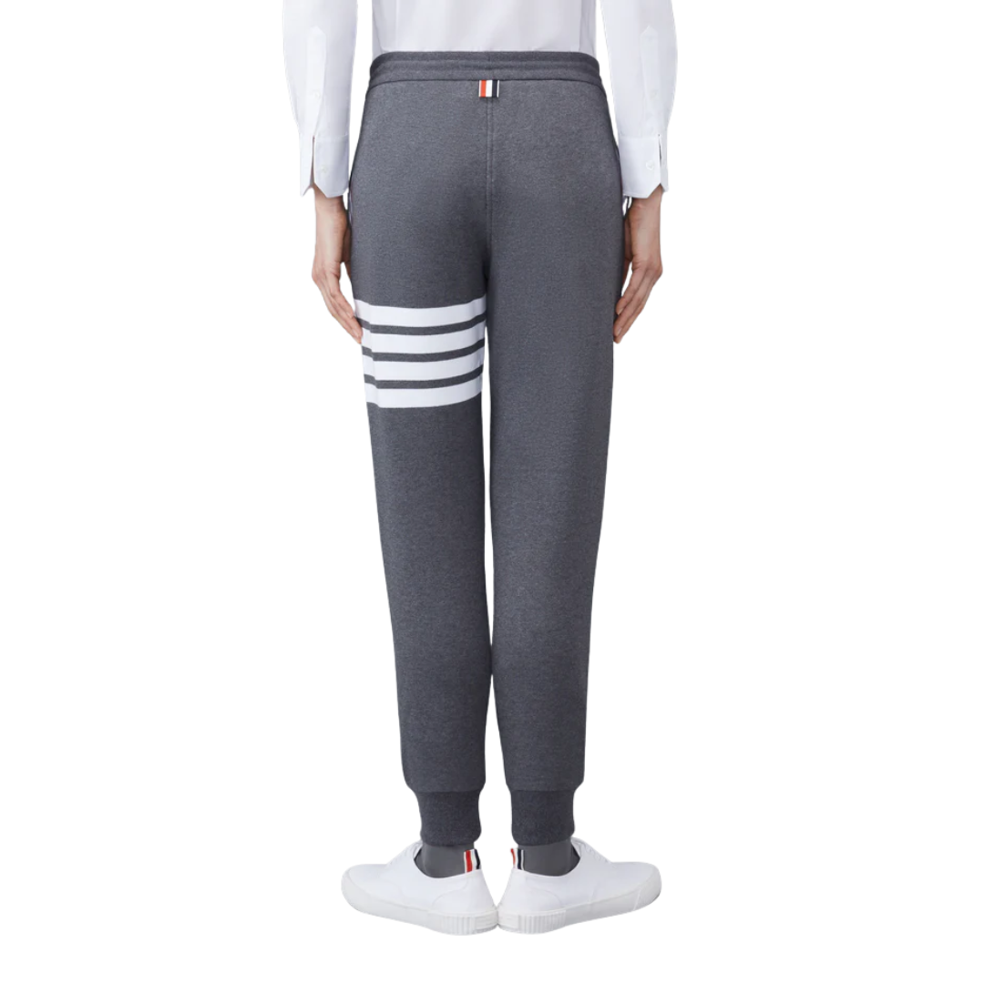 1FF0101-343 [THOM BROWNE] Classic Loopback 4-Bar Sweatpants Dark Grey (SS26) #FJQ001A 00535-025 (C-EU-E)